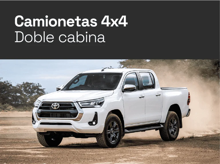 Slide 5 - Camioneta 4x4 doble cabina